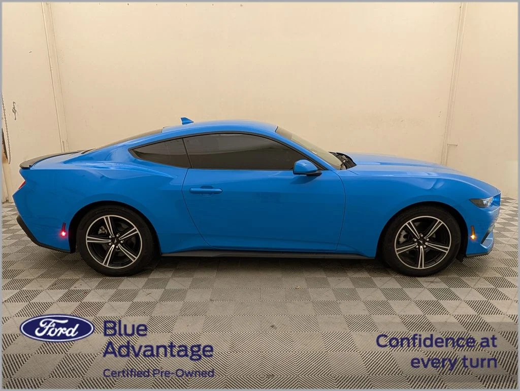 Certified Used 2025 Blue Ford EcoBoost image 2