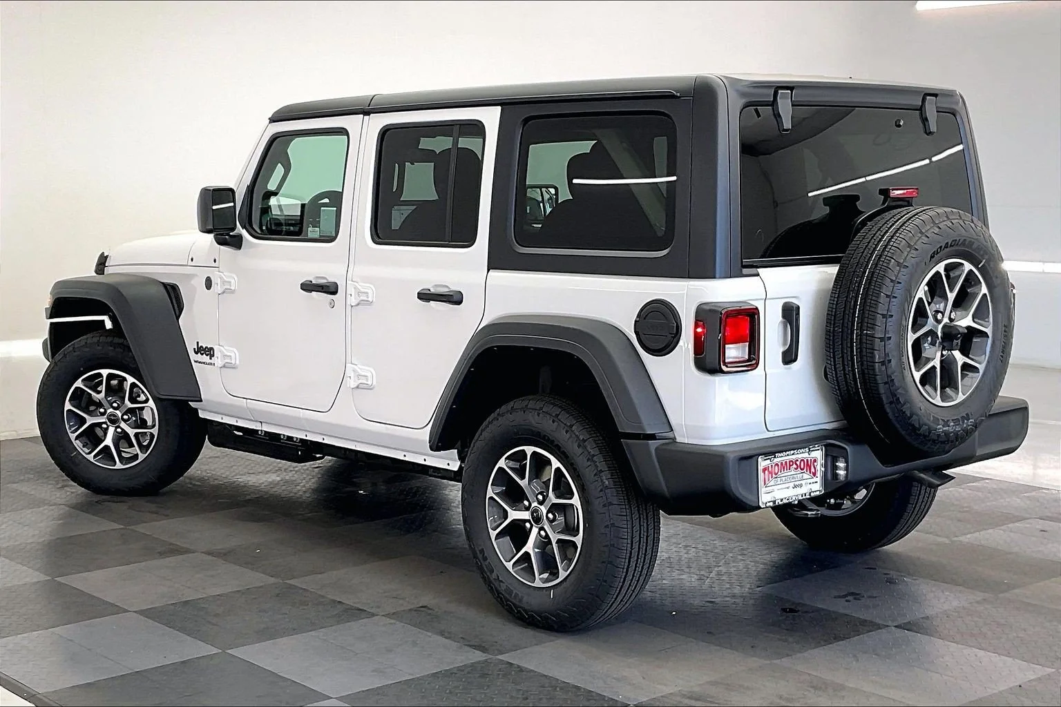 New 2026 Bright White Clearcoat Jeep Sport S image 2