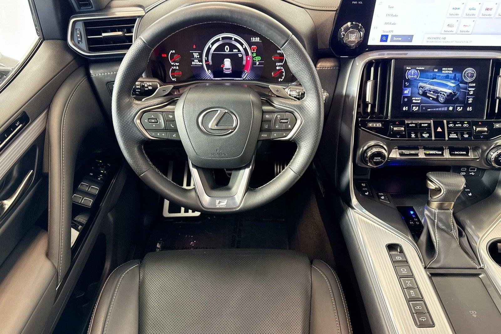 Used 2024 White Lexus LX 600 F SPORT image 20