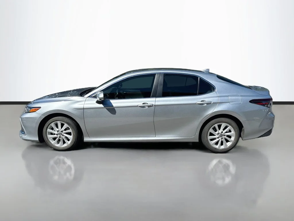 Used 2024 Celestial Silver Metallic Toyota LE image 4