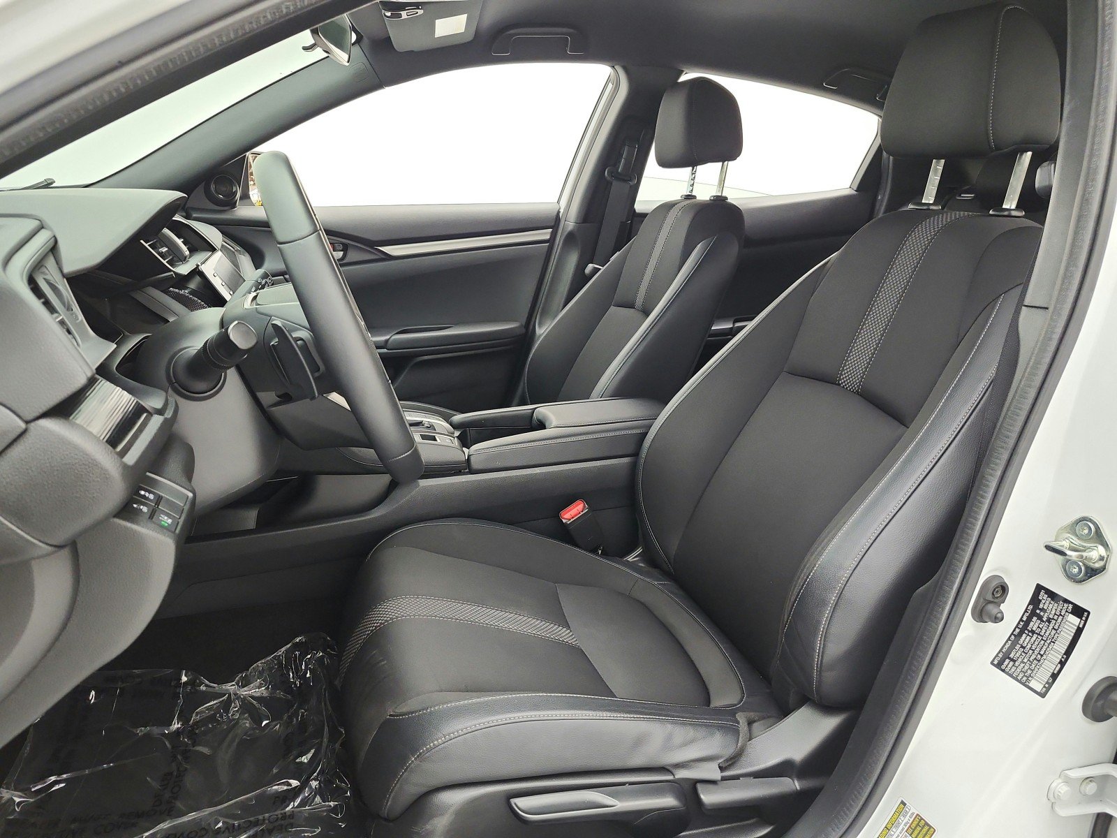 Used 2021 Platinum White Pearl Honda Sport CVT image 13
