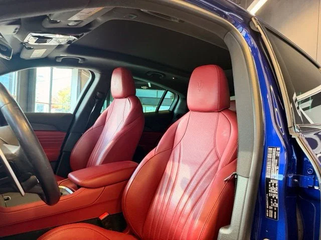 Certified Used 2023 Blu Intenso Metallic Maserati Modena image 17