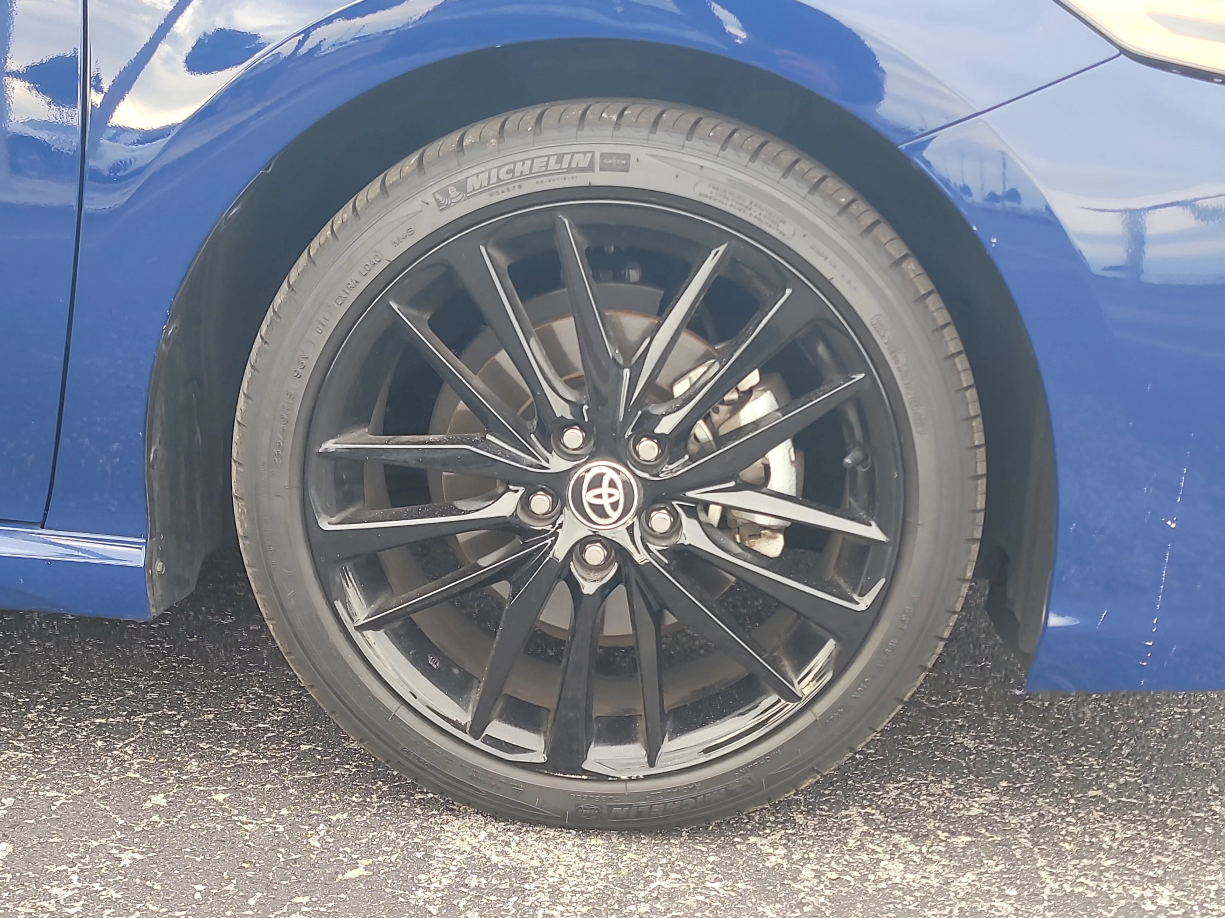 Certified Used 2023 Blue Toyota XSE image 8