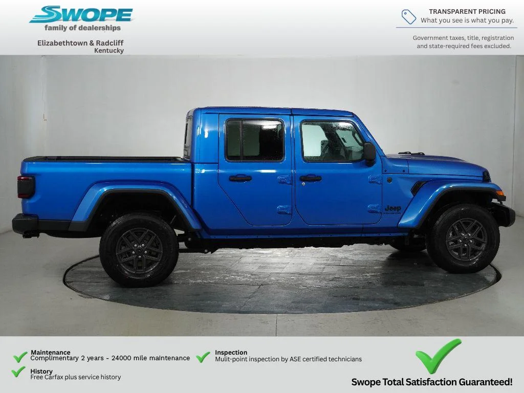 New 2026 Hydro Blue Pearlcoat Jeep Sport S image 14