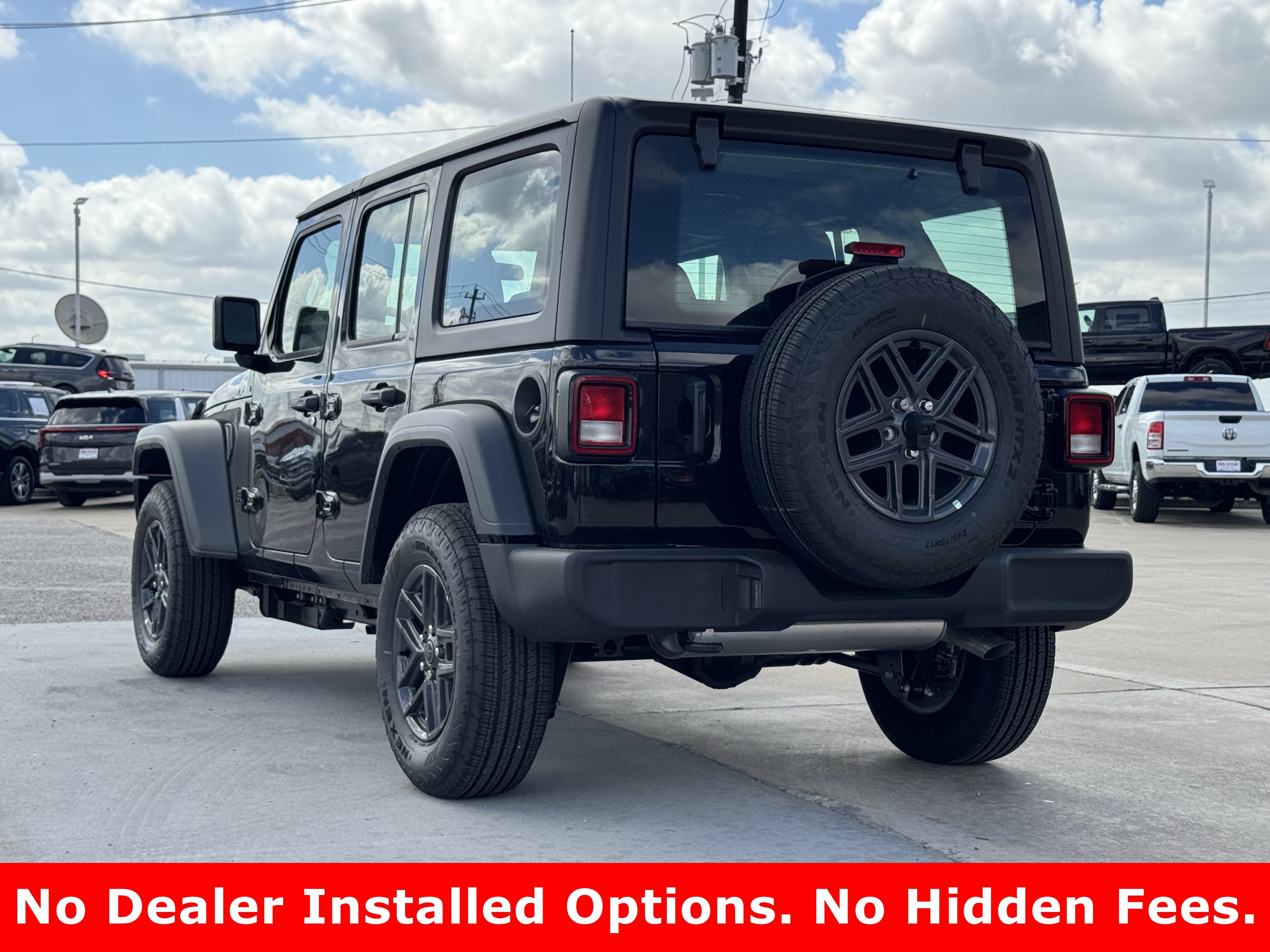 New 2026 Black Clear-Coat Exterior Paint Jeep Sport image 7