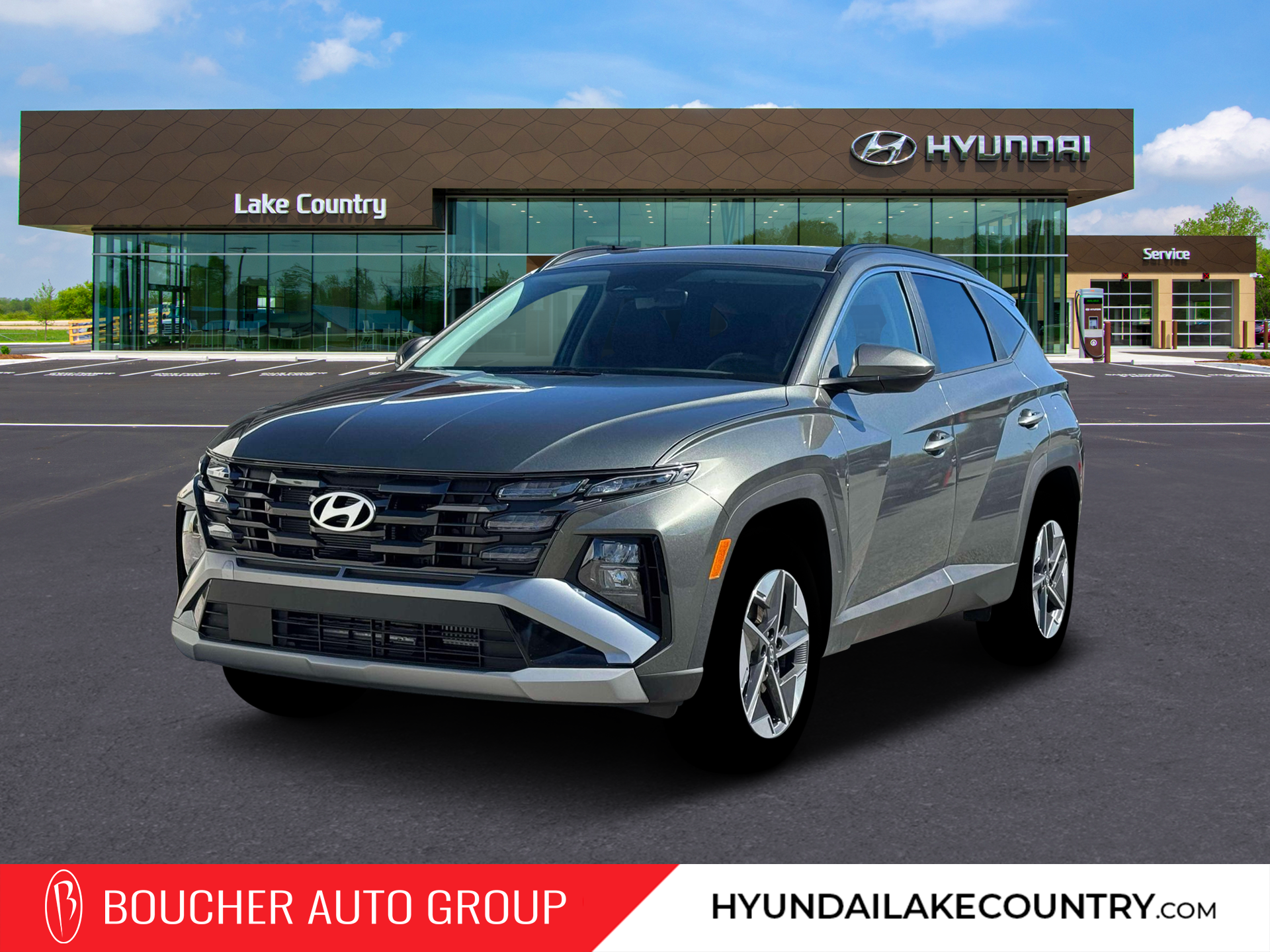 New 2026 Gray Hyundai SEL AWD image 1
