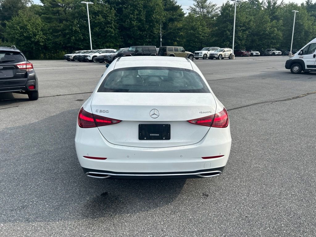Used 2024 White Mercedes-Benz C 300 image 6