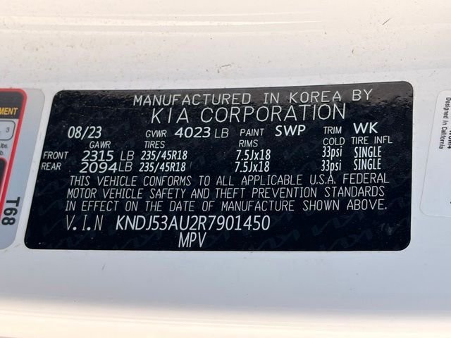 Used 2024 Snow White Pearl Kia GT-Line image 22