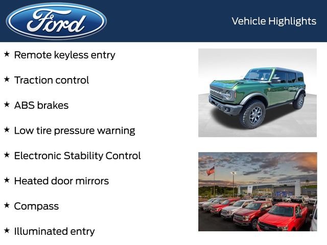 Used 2023 Green Ford Badlands image 5