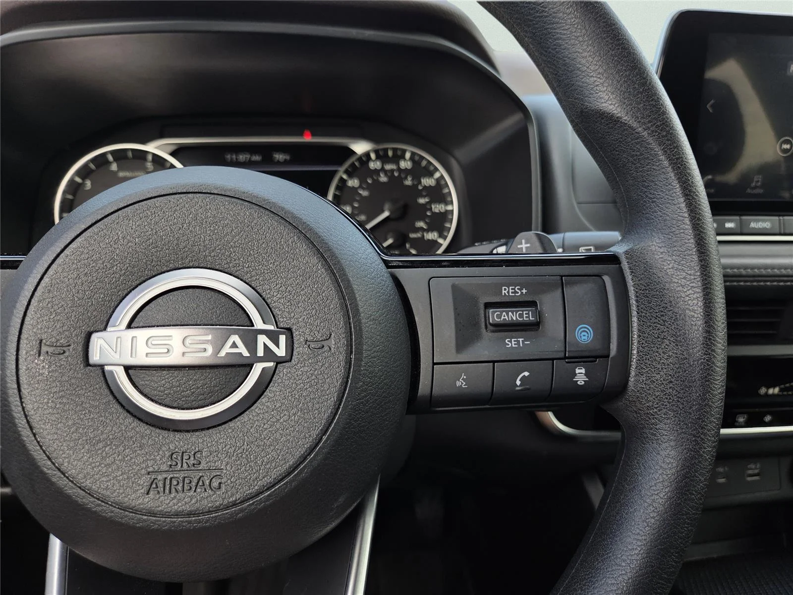 Used 2023 Brilliant Silver Metallic Nissan SV image 23