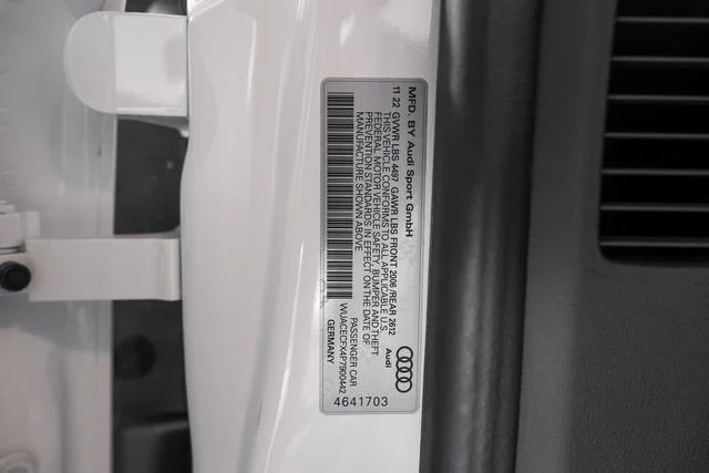 Used 2023 Ibis White/Black Roof Audi V10 performance image 54