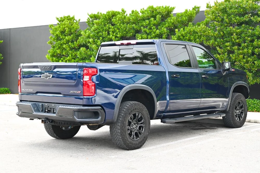 Used 2022 Blue Chevrolet ZR2 image 4