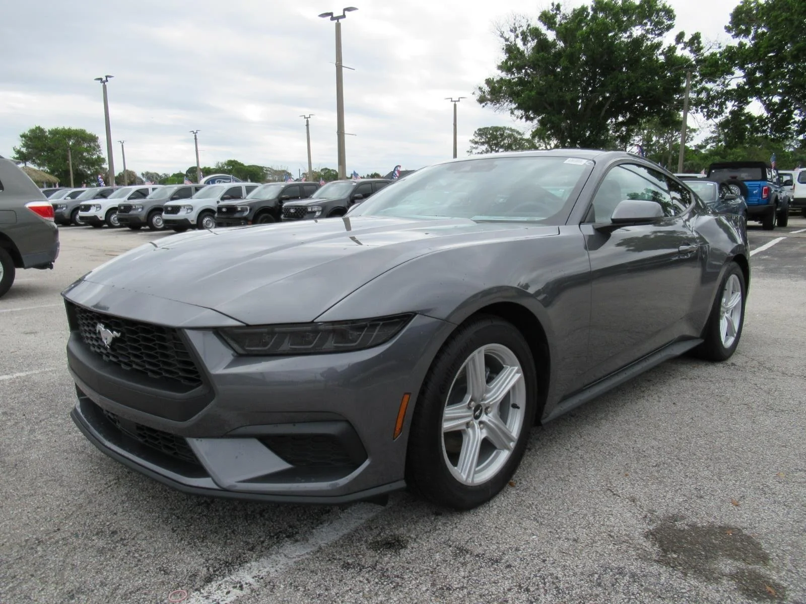 New 2026 Carbonized Gray Metallic Ford EcoBoost® Fastback image 3