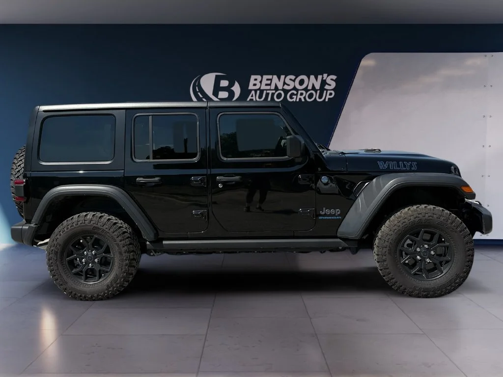 New 2025 Black Jeep Willys 4xe image 6