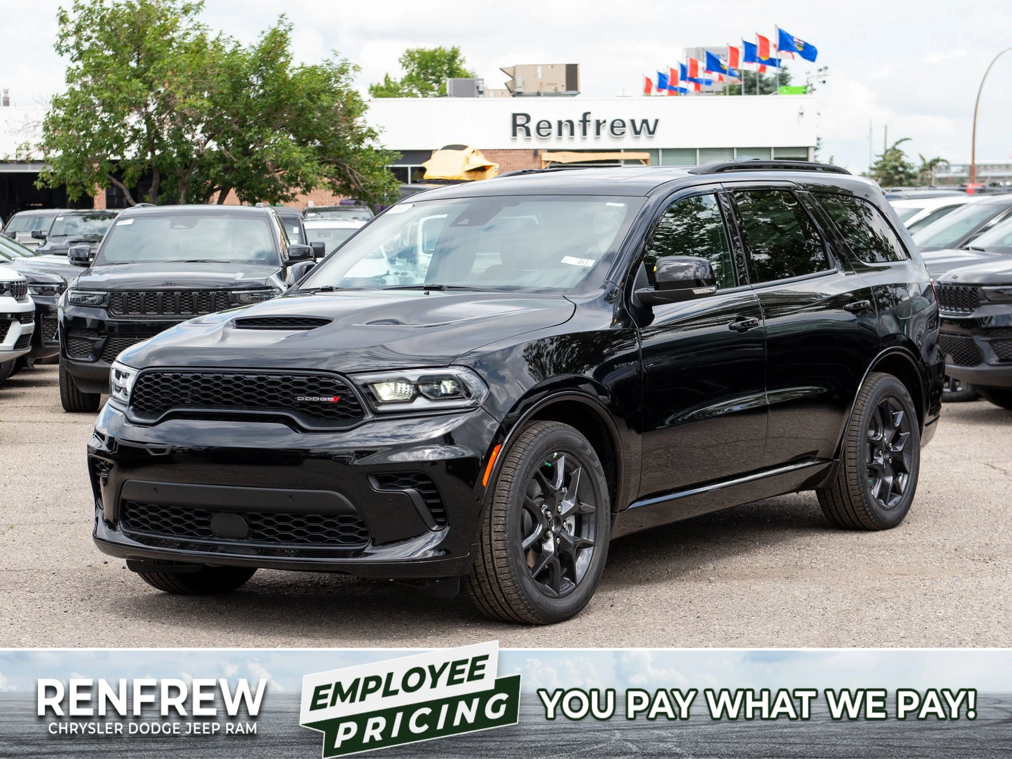 New 2026 Black Dodge GT Premium* HEMI V8 AWD image 1