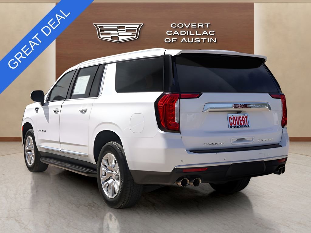 Used 2024 White Frost Tricoat GMC Denali image 3