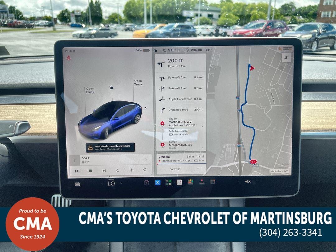 Used 2021 Deep Blue Metallic Tesla Long Range image 21