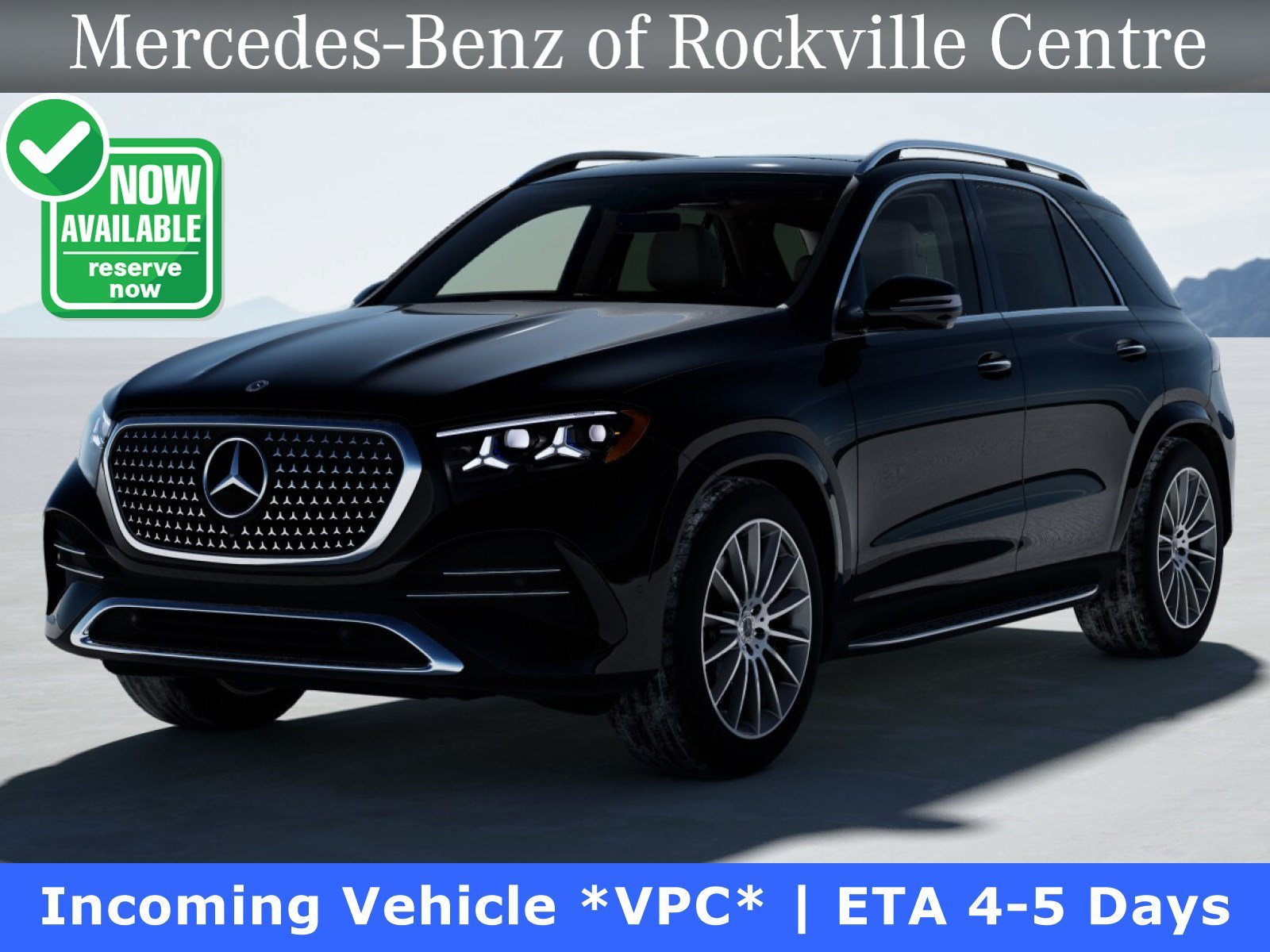 New 2027 Obsidian Black Metallic Mercedes-Benz GLE 450 image 1