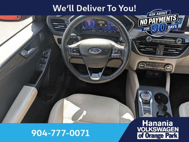 Used 2020 Orange Ford Titanium image 17