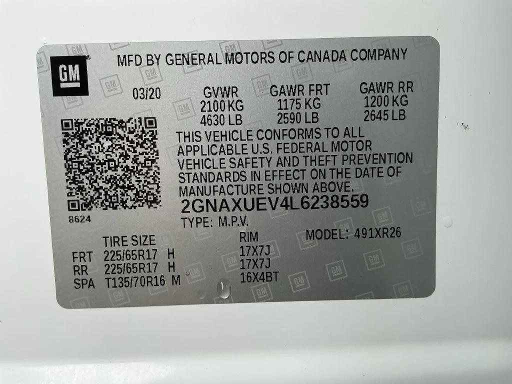 Used 2020 SUMMIT WHITE Chevrolet LT image 30
