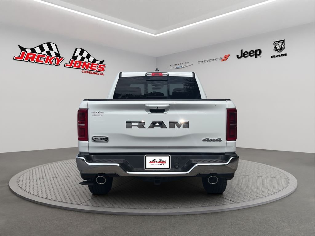 New 2026 Bright White Clear-Coat Exterior Paint RAM Longhorn image 7