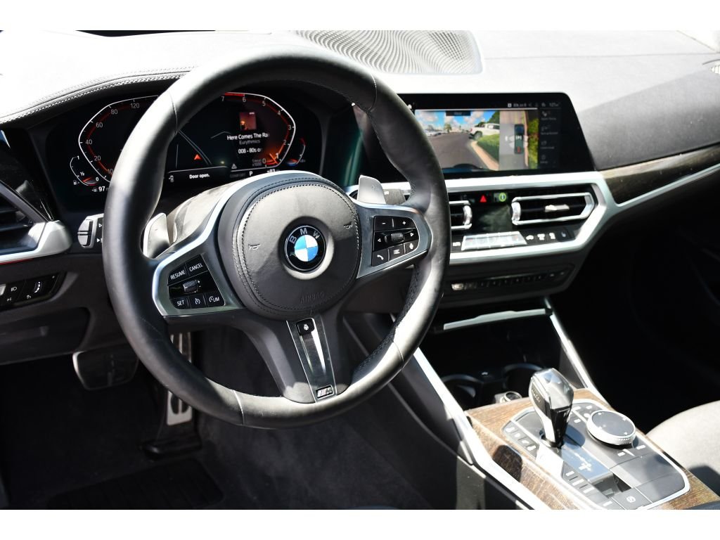 Used 2021 Mineral Gray Metallic BMW 330i xDrive image 13
