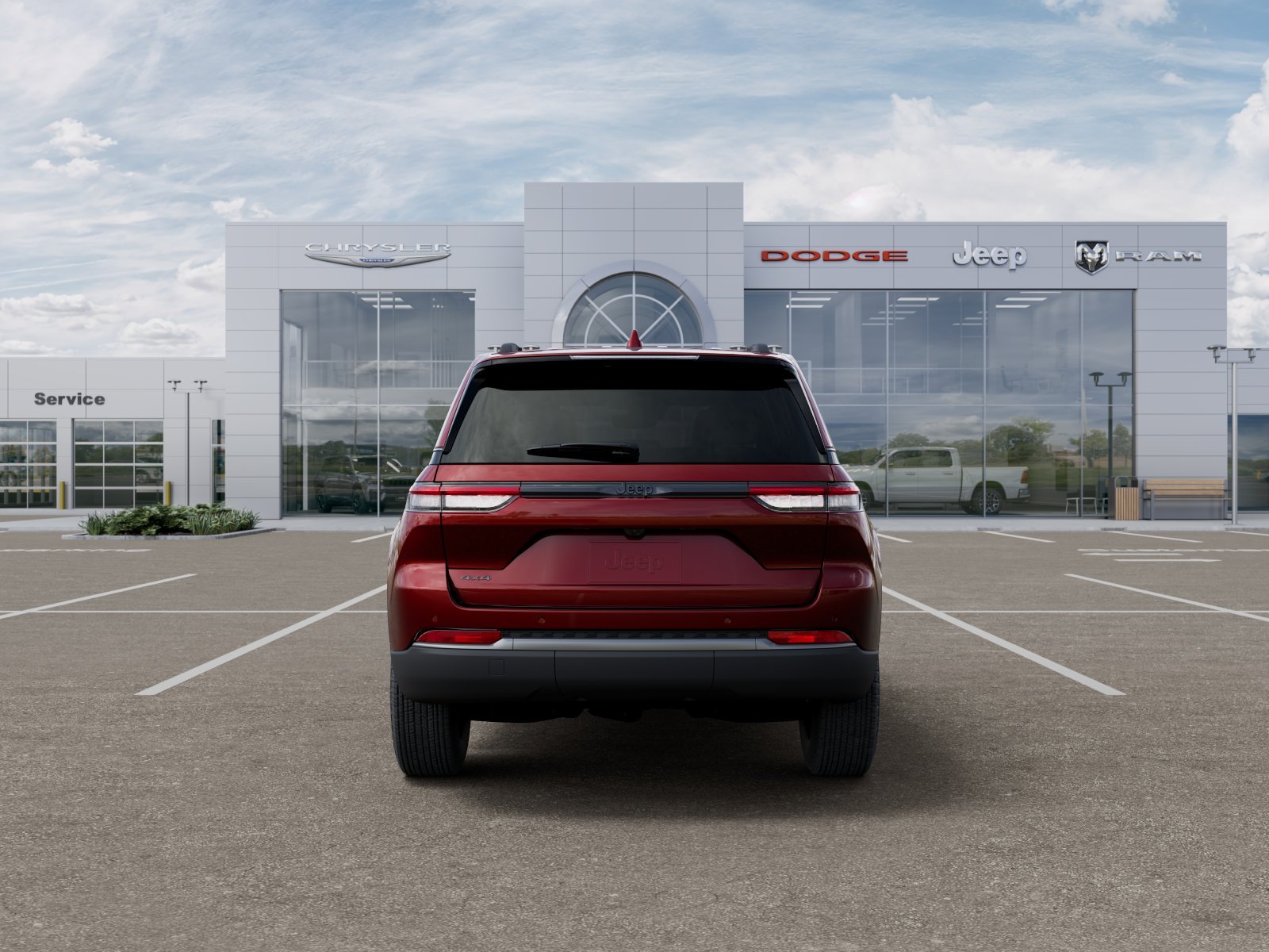 New 2026 Velvet Red Pearlcoat Jeep Altitude image 7
