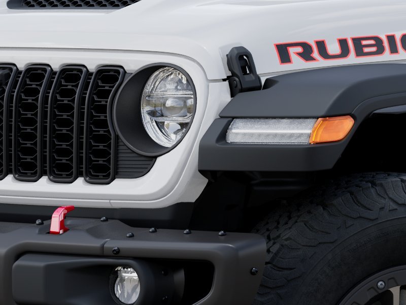 New 2026 Bright White Clear-Coat Exterior Paint Jeep Rubicon image 6