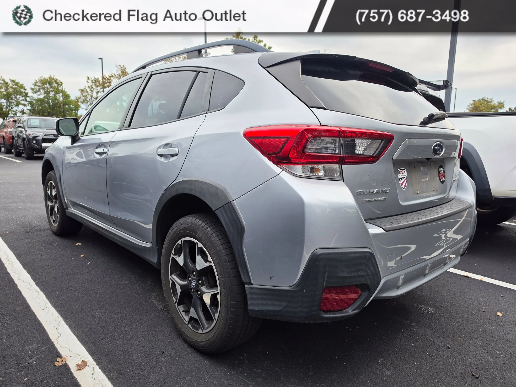 Used 2020 Ice Silver Metallic Subaru Premium image 4