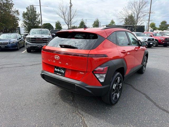 Used 2025 Soultronic Orange Pearl Hyundai SEL image 4