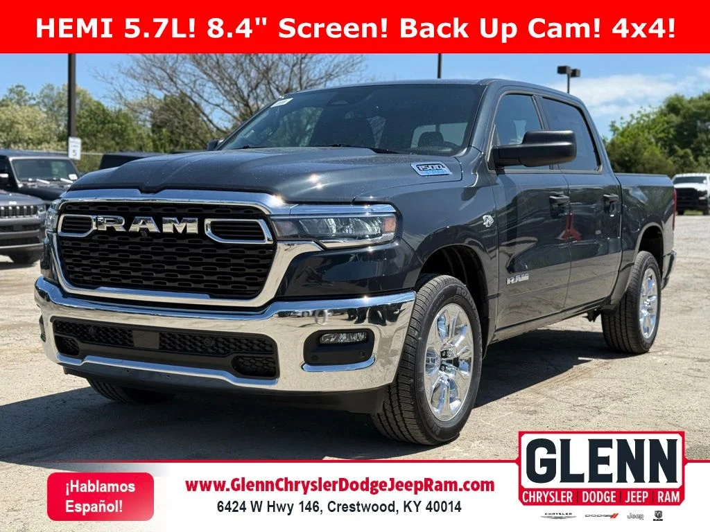 New 2026 Forged Blue Metallic Exterior Paint RAM Big Horn/Lone Star image 1