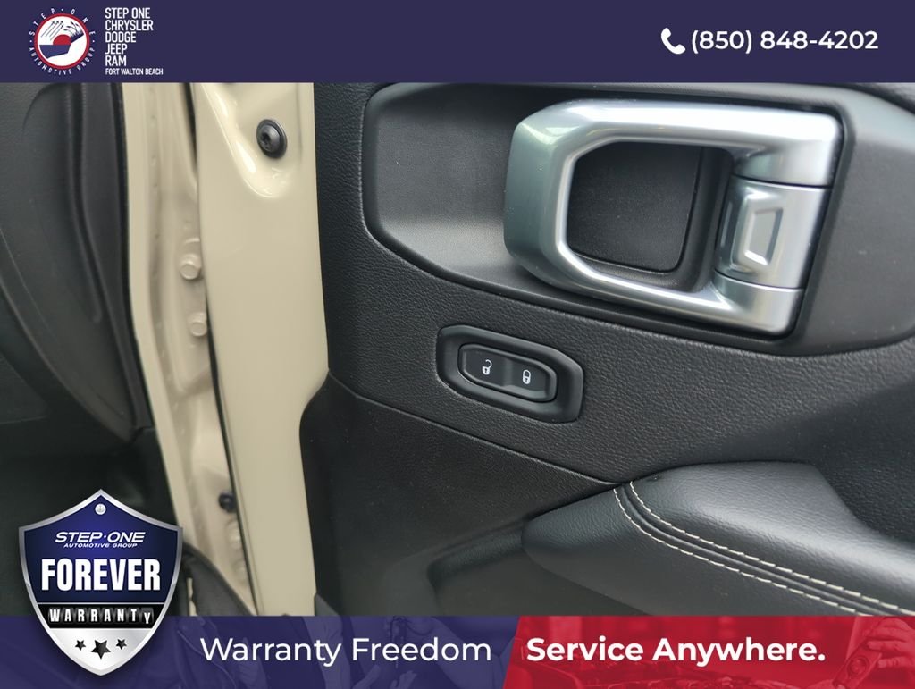 Used 2022 Beige Jeep Unlimited Sahara 4xe image 31