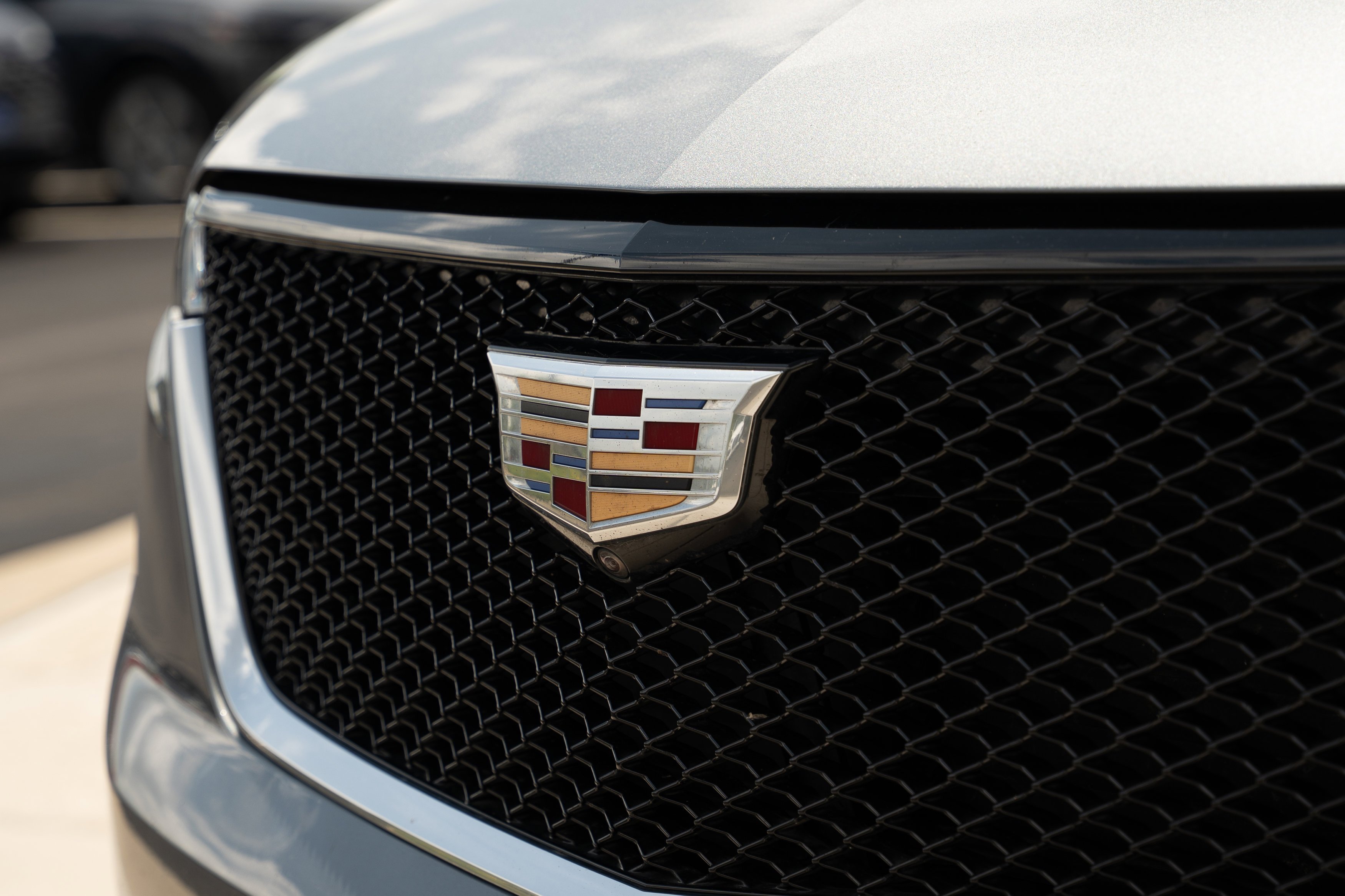 Used 2021 Satin Steel Metallic Cadillac Sport image 36