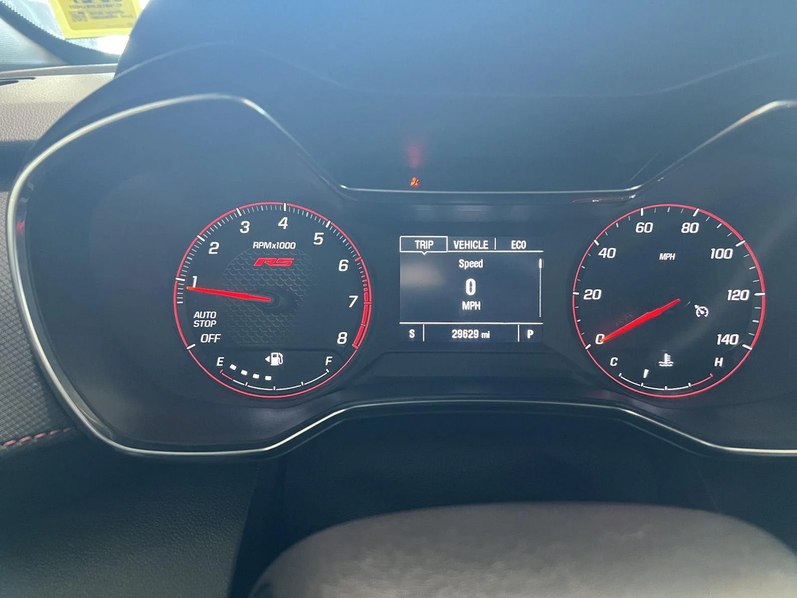 Used 2023 Mosaic Black Metallic Chevrolet RS image 21