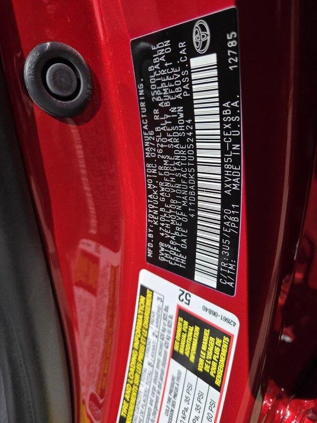 Certified Used 2026 Supersonic Red Toyota SE image 33