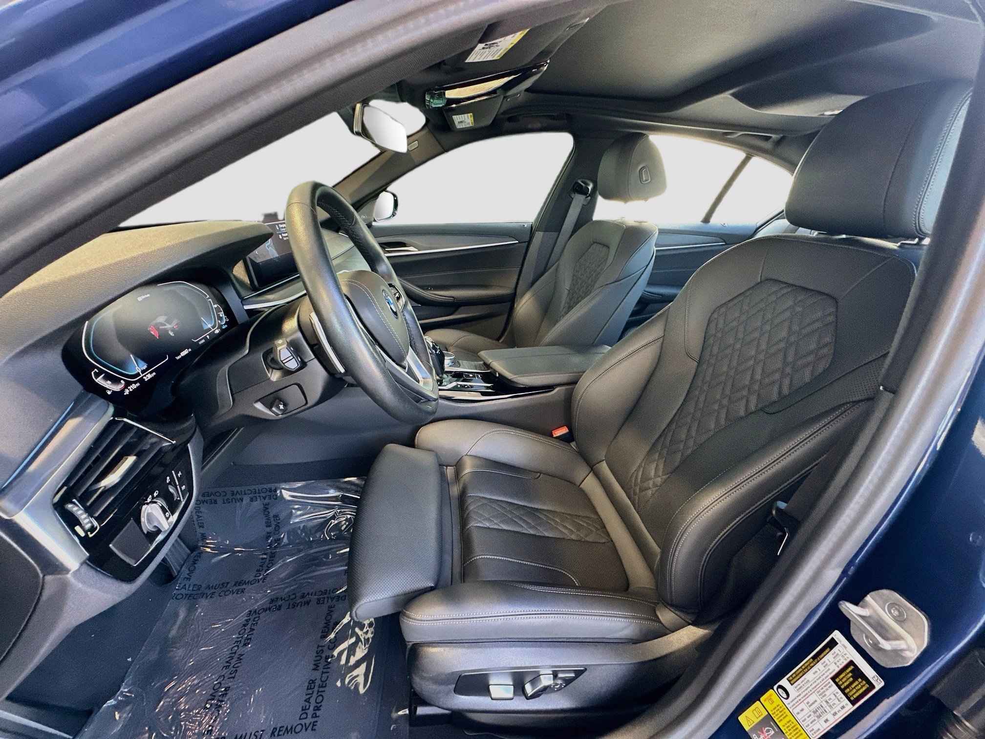 Certified Used 2023 Phytonic Blue Metallic BMW 530e xDrive image 18