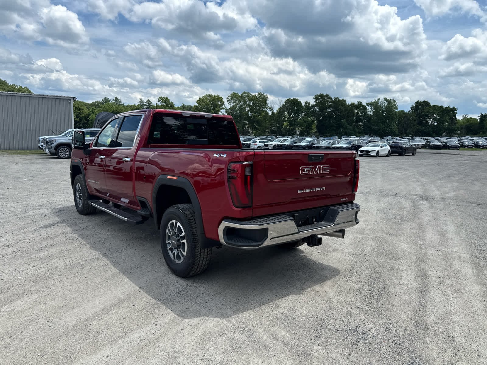 New 2026 Volcanic Red Tintcoat GMC SLT image 3