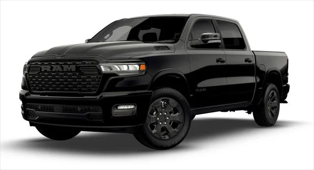 New 2026 Diamond Black Crystal Pearl-Coat Exterior Paint RAM Big Horn/Lone Star image 25