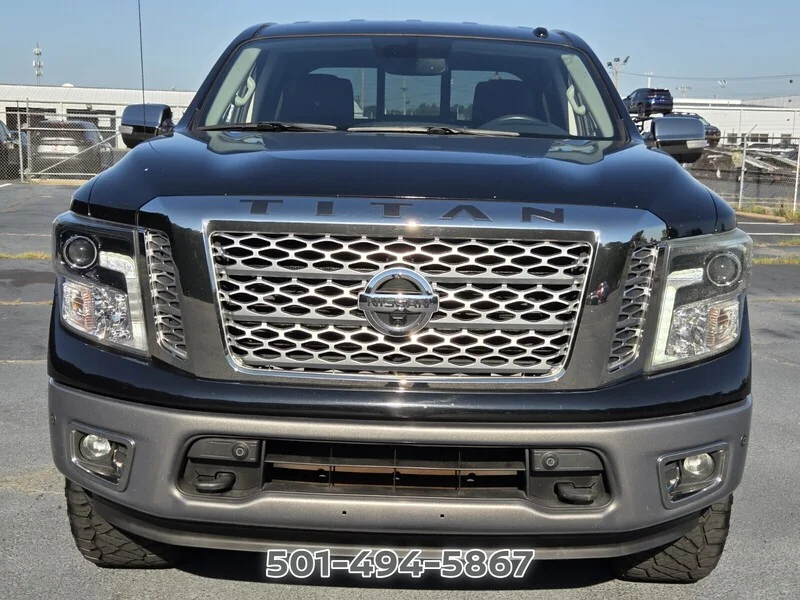 Used 2017 Magnetic Black NISSAN PLATINUM RESERVE image 8