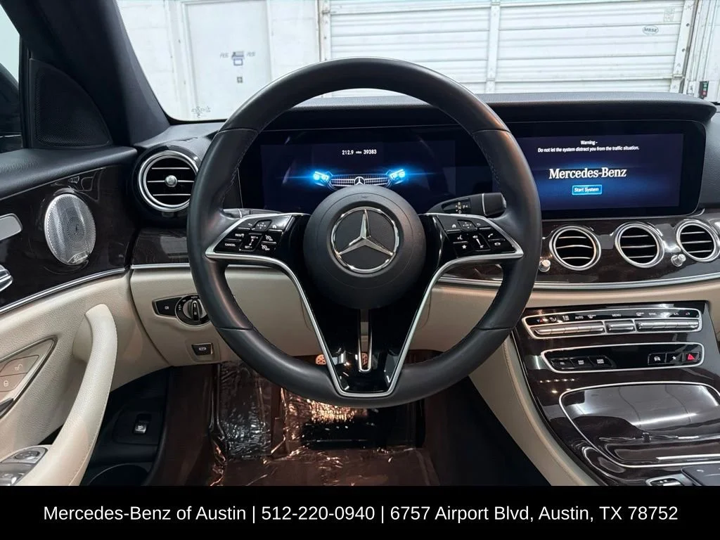Certified Used 2021 Blue Mercedes-Benz E 350 image 22