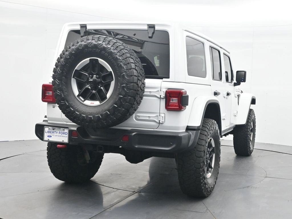Used 2020 Bright White Clearcoat Jeep Rubicon image 6