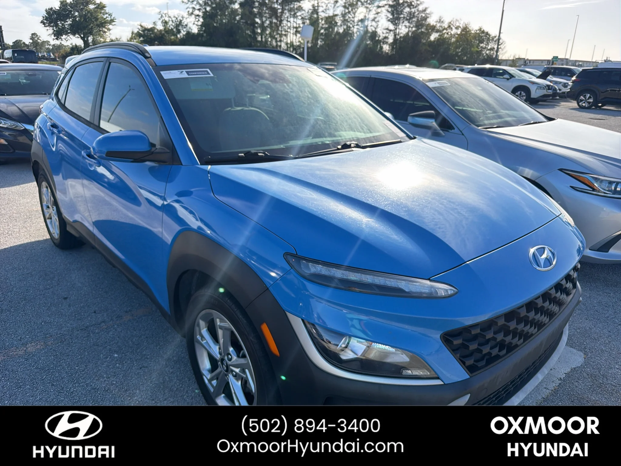 Used 2022 Blue Wave Hyundai SEL image 1