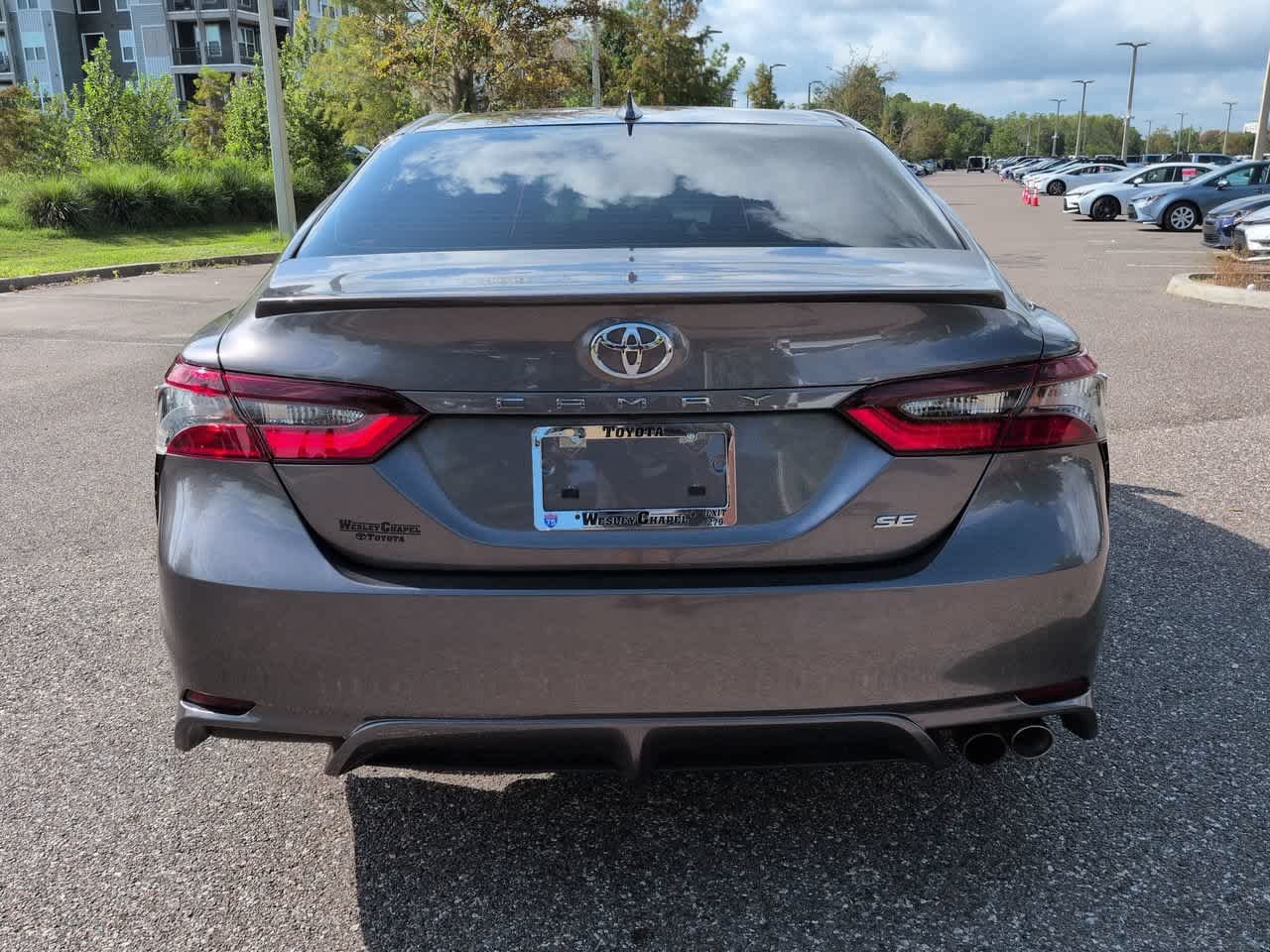 Certified Used 2023 Predawn Gray Mica Toyota SE image 5