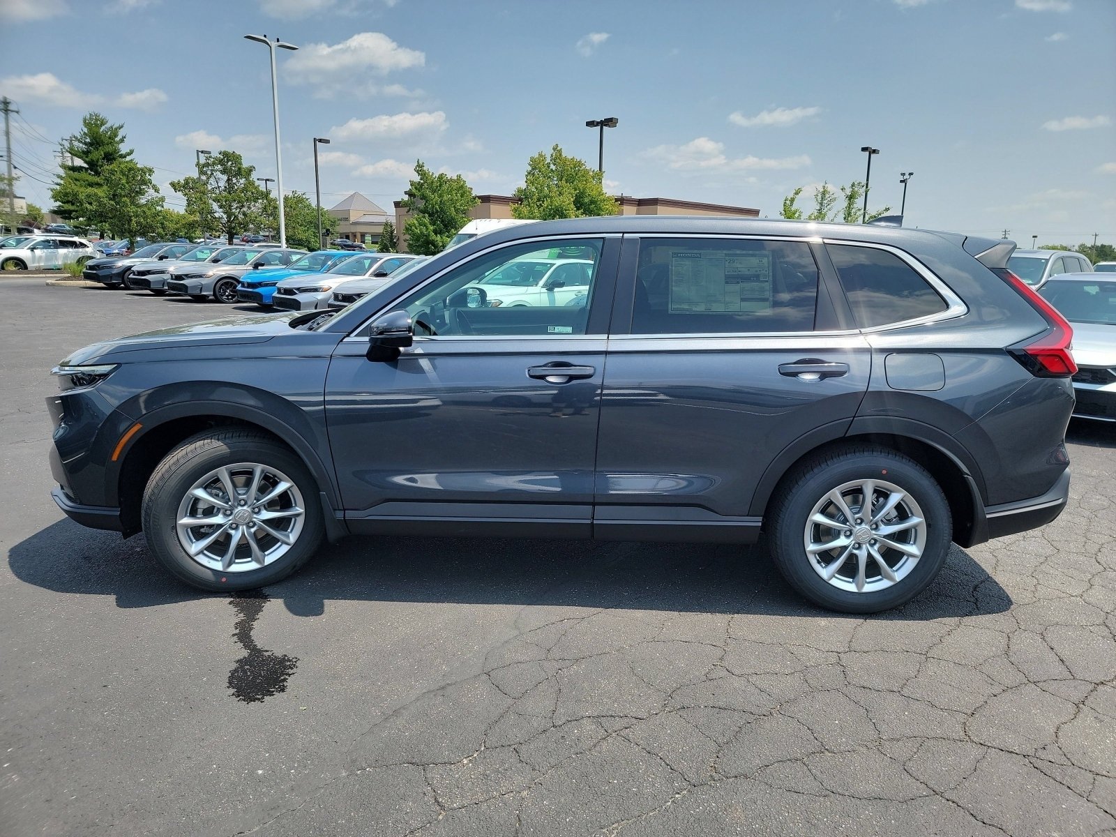 New 2026 Meteorite Gray Metallic Honda EX image 16