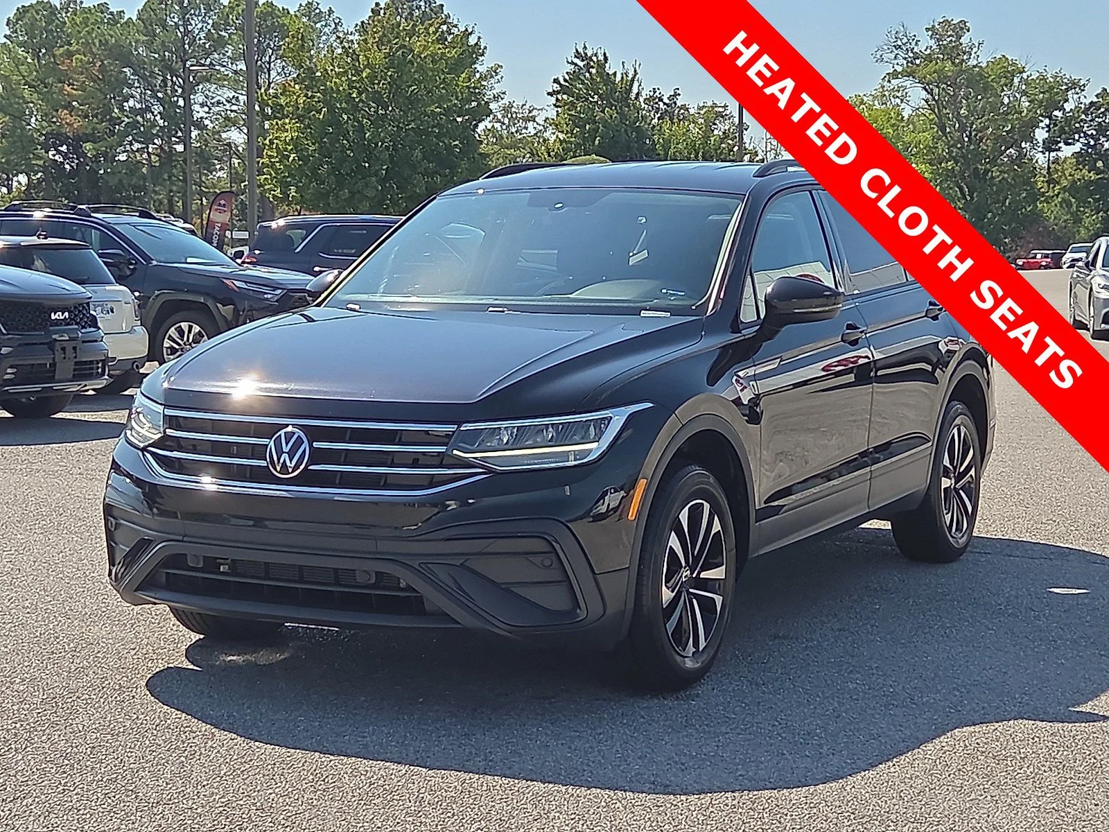 Used 2023 Volkswagen Tiguan S with VIN 3VVFB7AX4PM001850 for sale in Rogers, AR