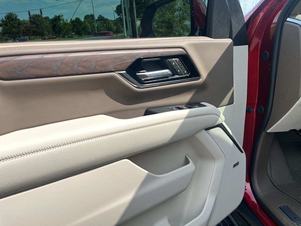 Used 2025 Volcanic Red Tintcoat GMC Denali image 16
