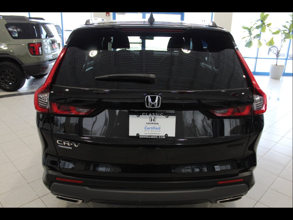 Certified Used 2024 Crystal Black Pearl Honda Sport image 6