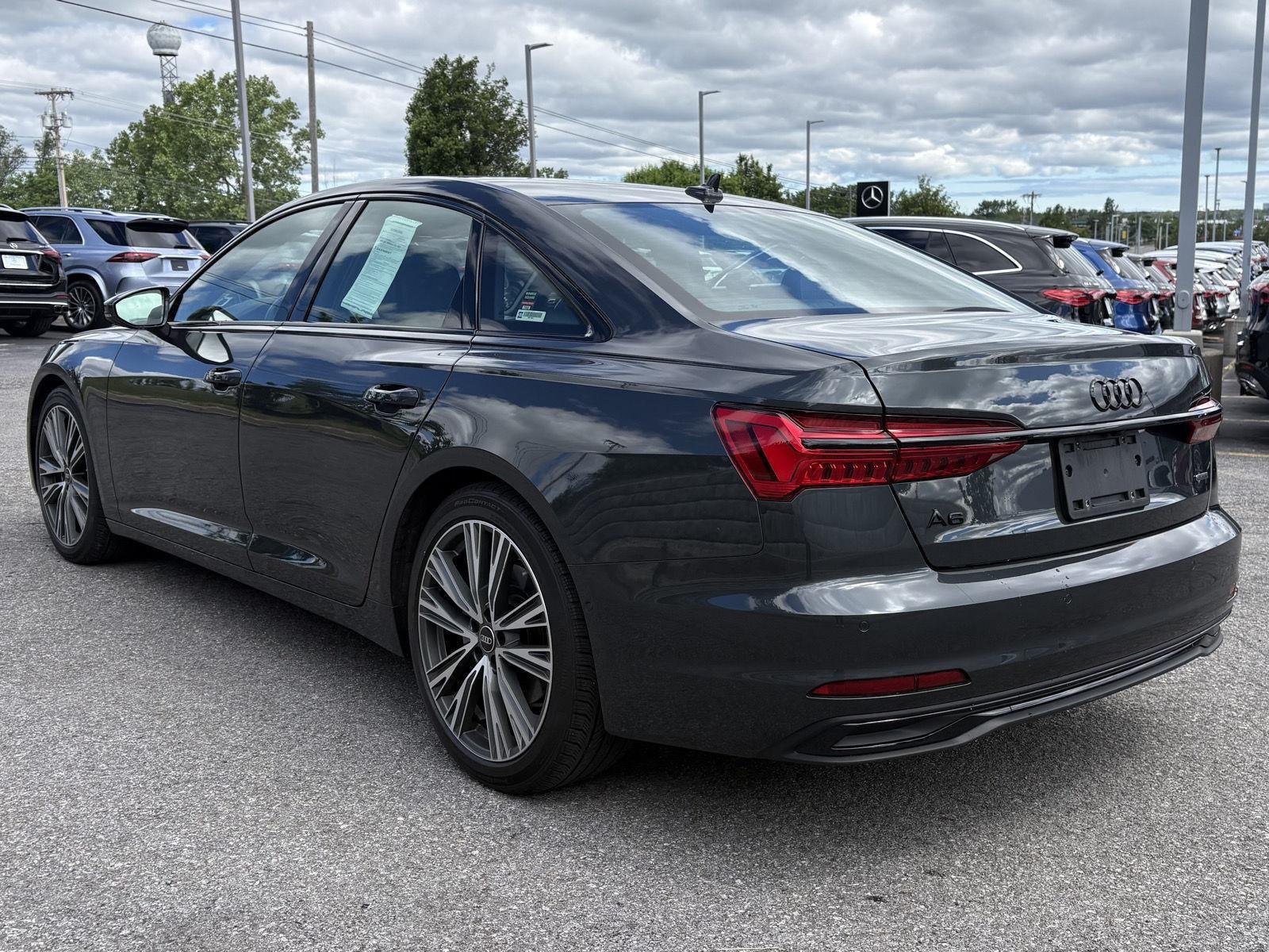 Used 2024 Manhattan Gray Metallic Audi Premium Plus image 4