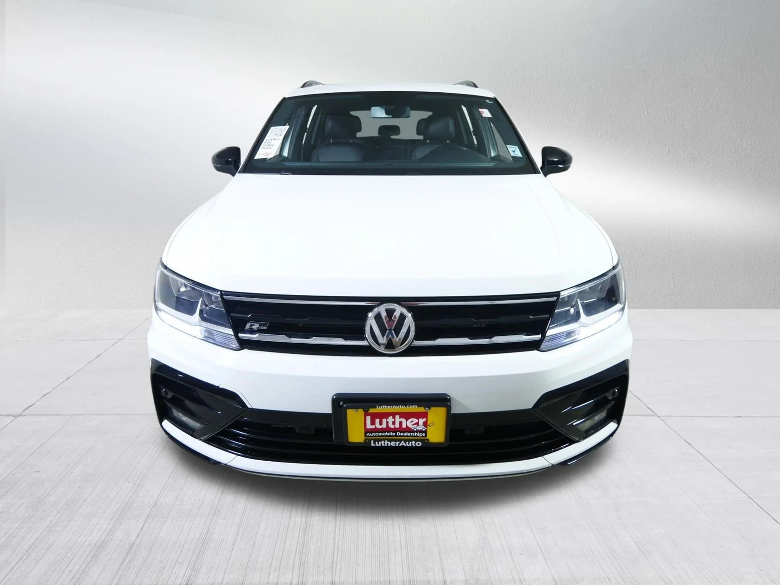 Used 2021 Pure White Volkswagen SE R-Line Black image 2