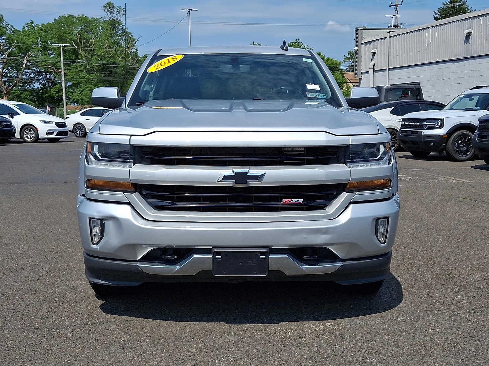 Used 2018 Silver Ice Metallic Chevrolet LT image 2